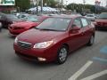 2008 Apple Red Pearl Hyundai Elantra GLS Sedan  photo #14