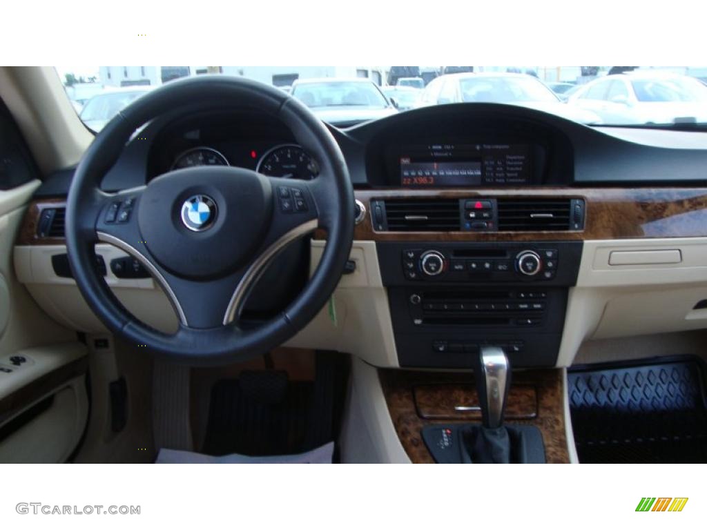 2007 3 Series 328xi Coupe - Alpine White / Cream Beige photo #11