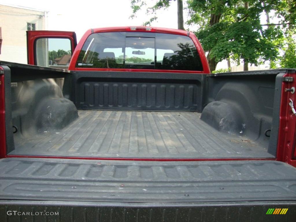 2008 Ram 1500 Big Horn Edition Quad Cab 4x4 - Inferno Red Crystal Pearl / Medium Slate Gray photo #22