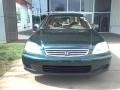 1999 Clover Green Pearl Honda Civic LX Sedan  photo #2