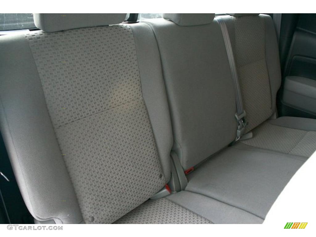 2008 Tundra SR5 Double Cab 4x4 - Slate Gray Metallic / Graphite Gray photo #29
