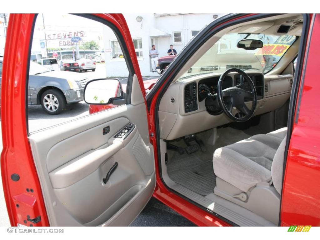 2006 Silverado 1500 Z71 Crew Cab 4x4 - Victory Red / Medium Gray photo #10