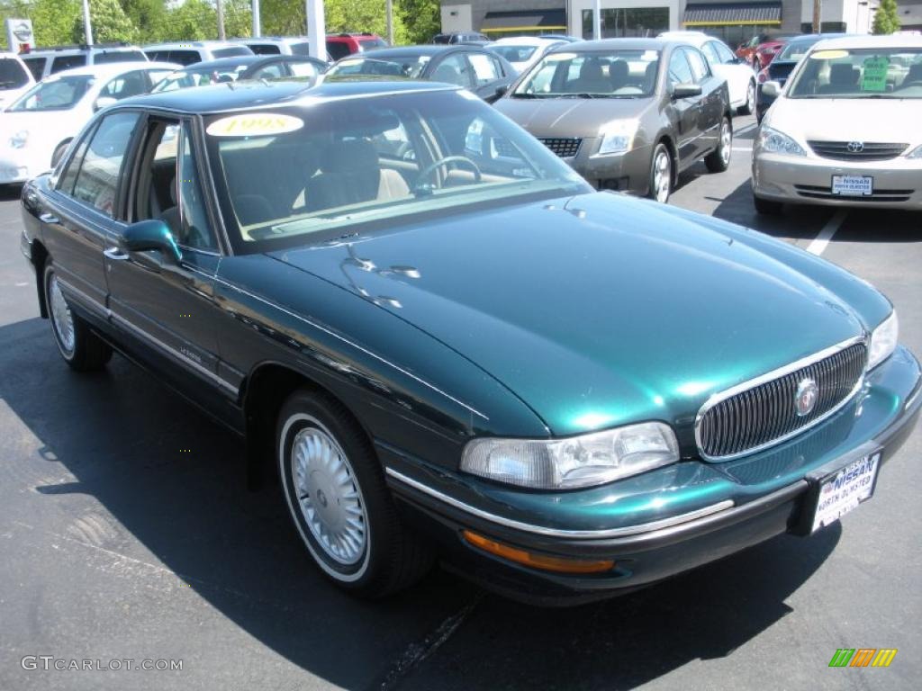 1998 LeSabre Custom - Emerald Green Pearl / Taupe photo #3