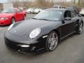 2008 Black Porsche 911 Turbo Coupe  photo #9