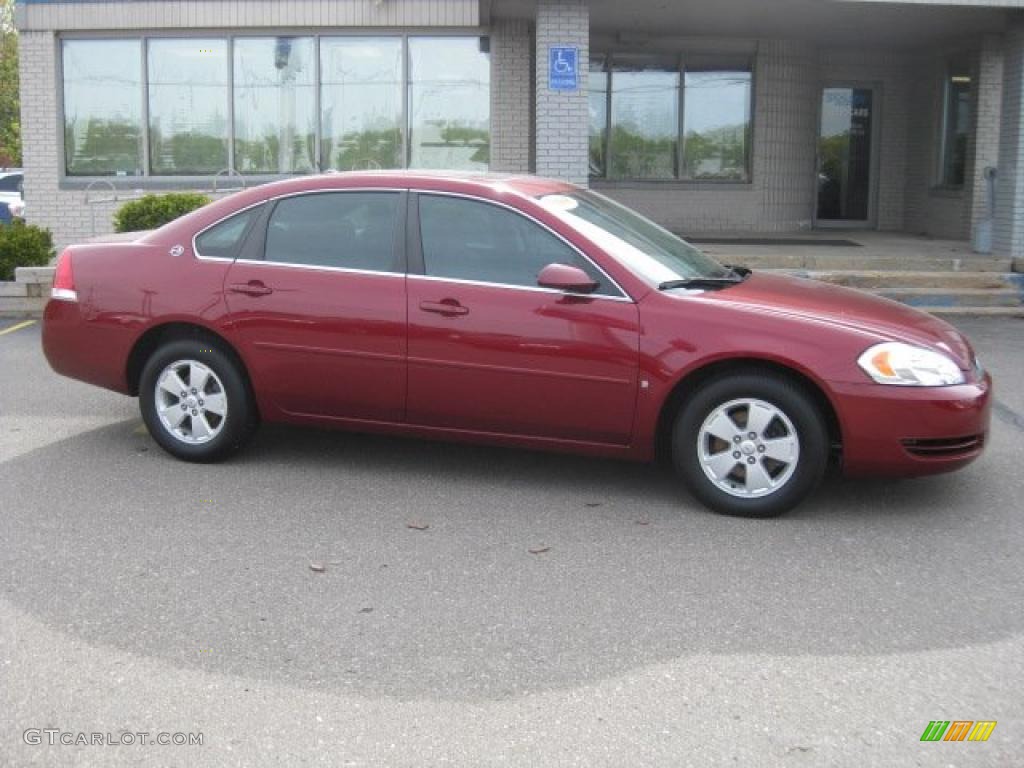 2008 Impala LT - Red Jewel Tintcoat / Ebony Black photo #1