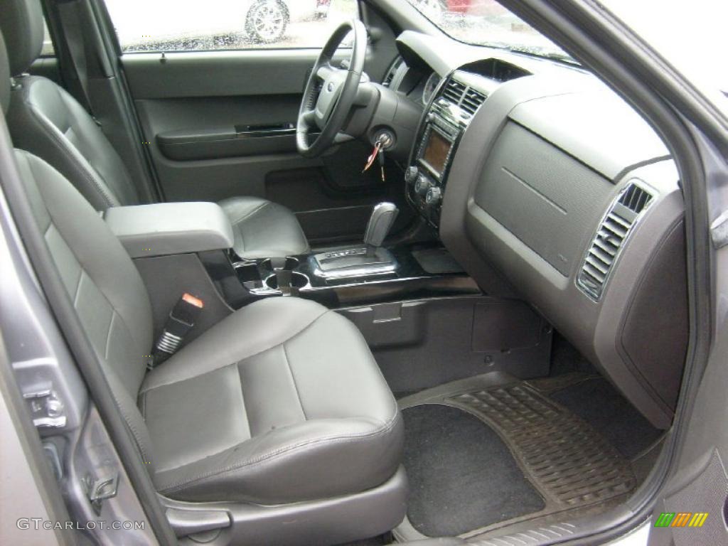 2008 Escape Limited 4WD - Tungsten Grey Metallic / Charcoal photo #17