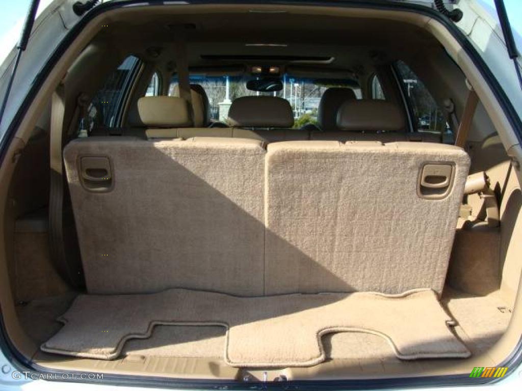 2004 MDX  - Aspen White Pearl / Saddle photo #13