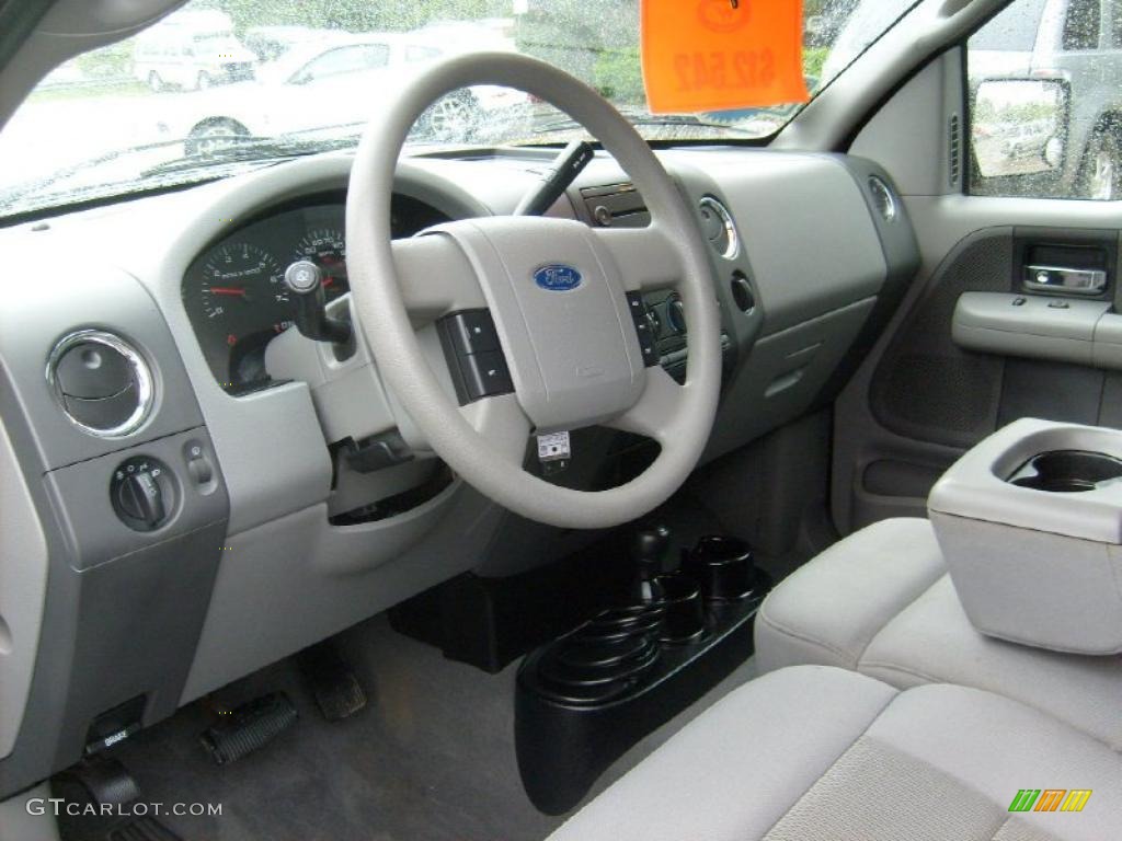 2004 F150 XLT SuperCab 4x4 - Dark Shadow Grey Metallic / Dark Flint photo #11