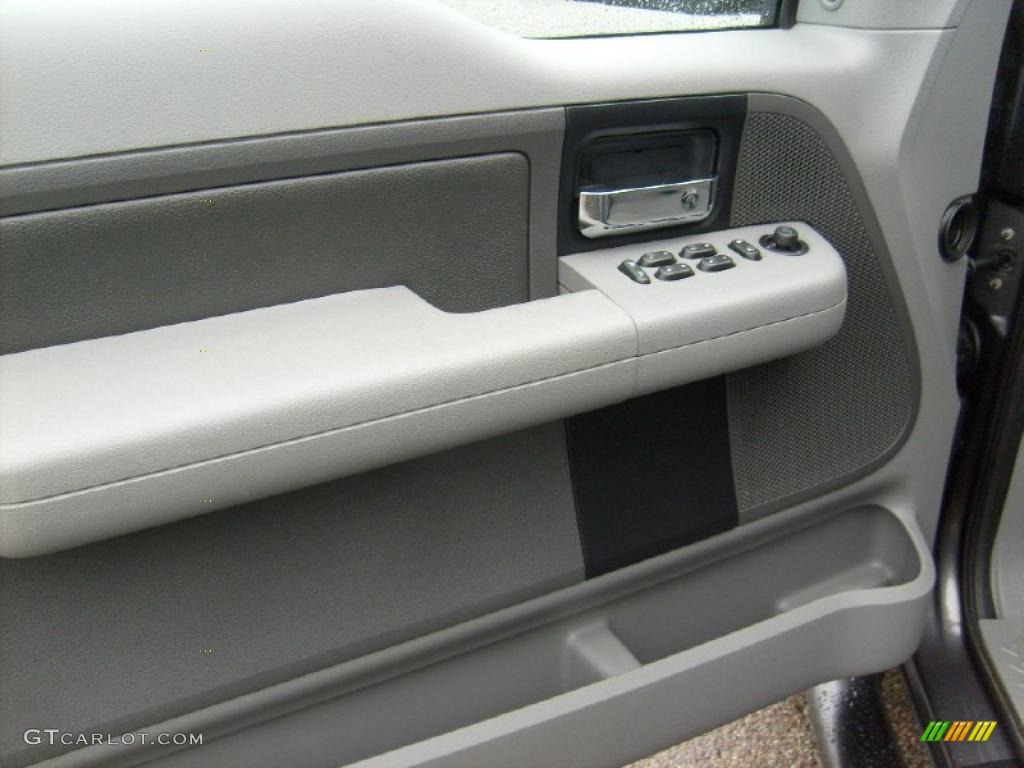 2004 F150 XLT SuperCab 4x4 - Dark Shadow Grey Metallic / Dark Flint photo #12