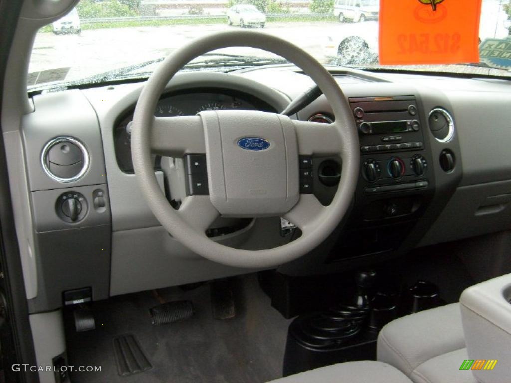 2004 F150 XLT SuperCab 4x4 - Dark Shadow Grey Metallic / Dark Flint photo #13