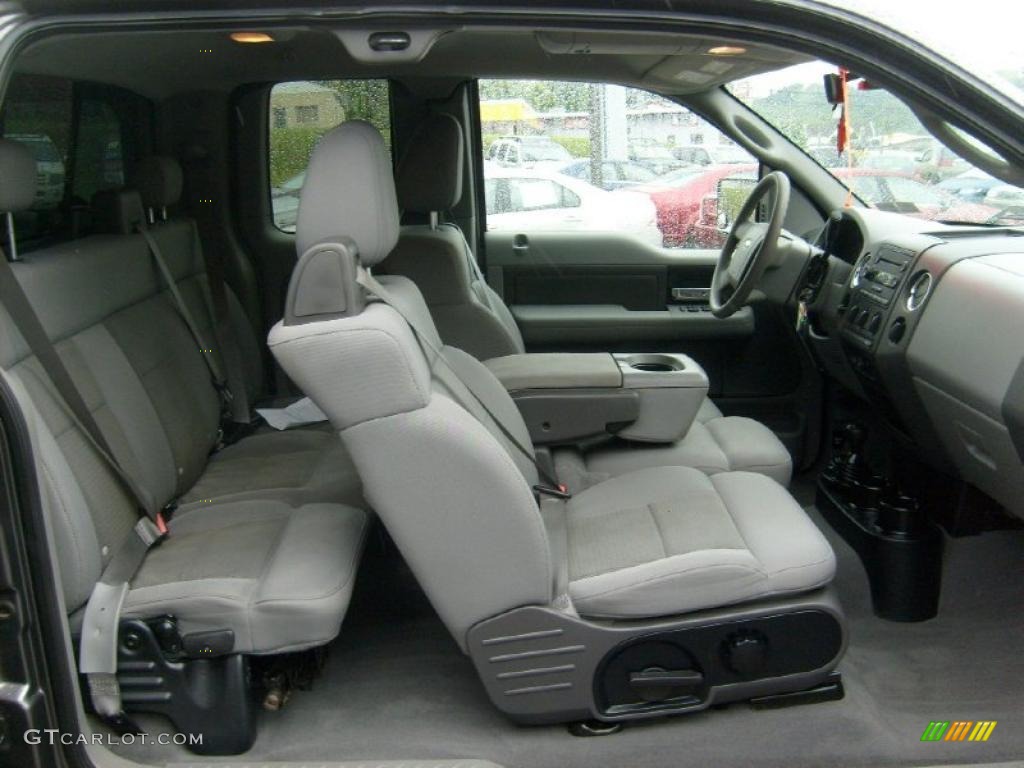 2004 F150 XLT SuperCab 4x4 - Dark Shadow Grey Metallic / Dark Flint photo #15