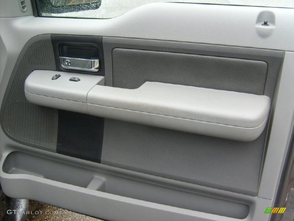 2004 F150 XLT SuperCab 4x4 - Dark Shadow Grey Metallic / Dark Flint photo #17