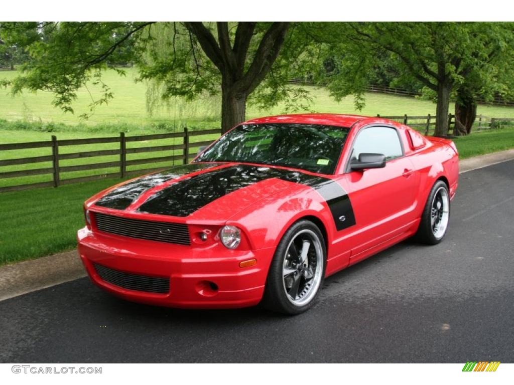 2007 Mustang Foose Stallion Edition - Torch Red / Dark Charcoal photo #1