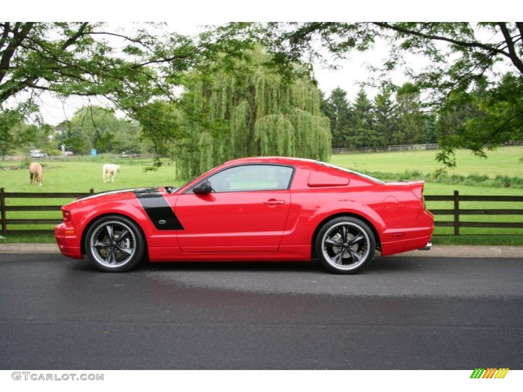 2007 Mustang Foose Stallion Edition - Torch Red / Dark Charcoal photo #2
