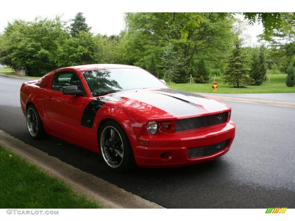 2007 Mustang Foose Stallion Edition - Torch Red / Dark Charcoal photo #11