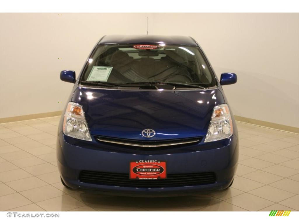 2009 Prius Hybrid - Spectra Blue Mica / Dark Gray photo #2