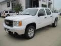 2010 Summit White GMC Sierra 1500 SLE Crew Cab 4x4  photo #1