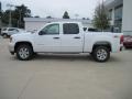 2010 Summit White GMC Sierra 1500 SLE Crew Cab 4x4  photo #3