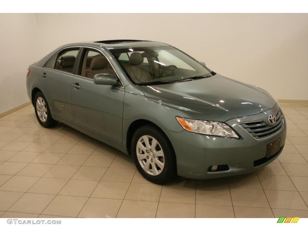 Aloe Green Metallic Toyota Camry