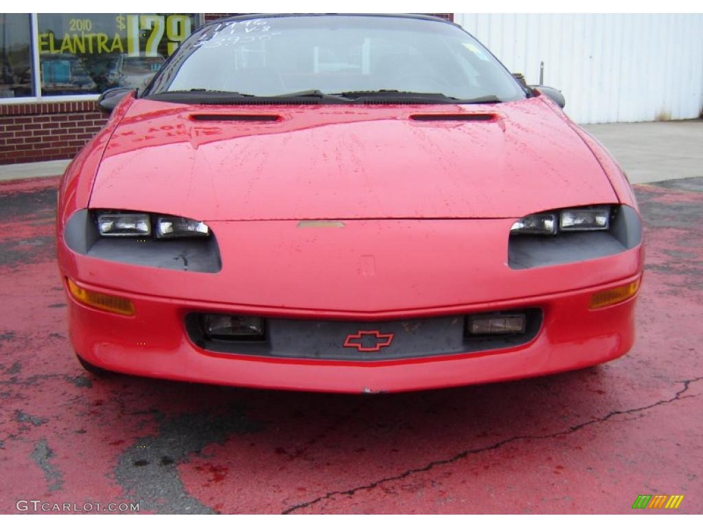 1996 Camaro Z28 Coupe - Bright Red / Black photo #8