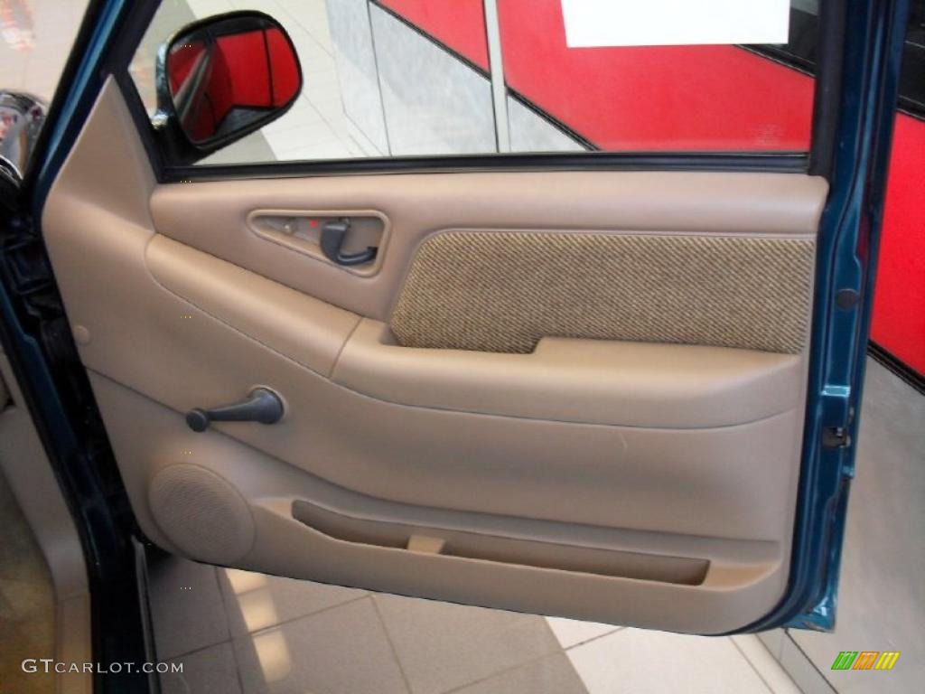 1997 S10 LS Regular Cab - Fairway Green Metallic / Beige photo #14
