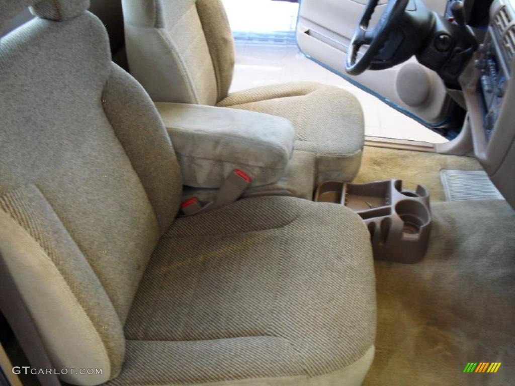 1997 S10 LS Regular Cab - Fairway Green Metallic / Beige photo #16