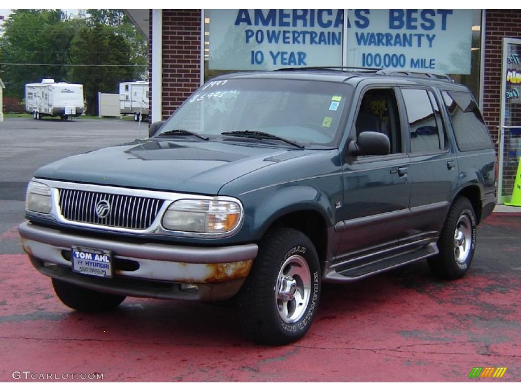 1997 Medium Willow Green Metallic Mercury Mountaineer AWD 30157995