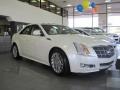 2010 White Diamond Tricoat Cadillac CTS 3.6 Premium Sedan  photo #2