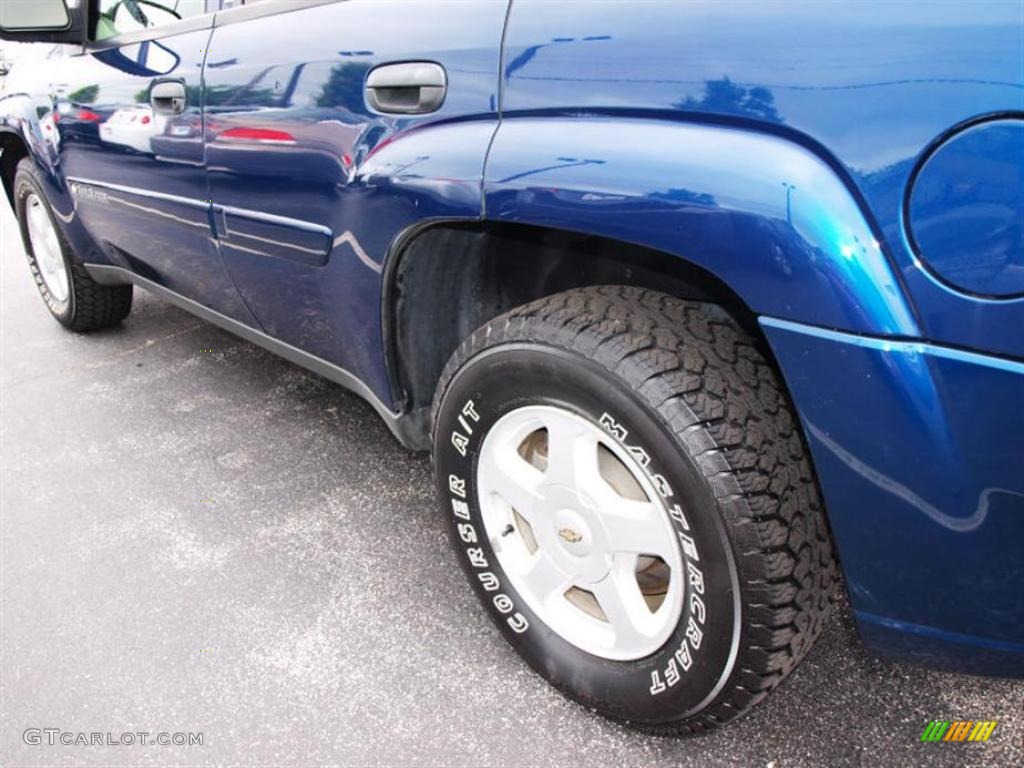 2002 TrailBlazer LS 4x4 - Indigo Blue Metallic / Light Pewter photo #4