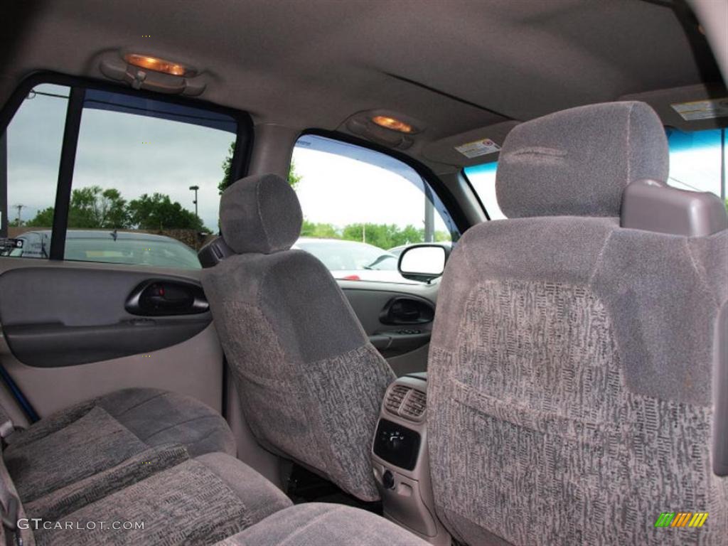 2002 TrailBlazer LS 4x4 - Indigo Blue Metallic / Light Pewter photo #9