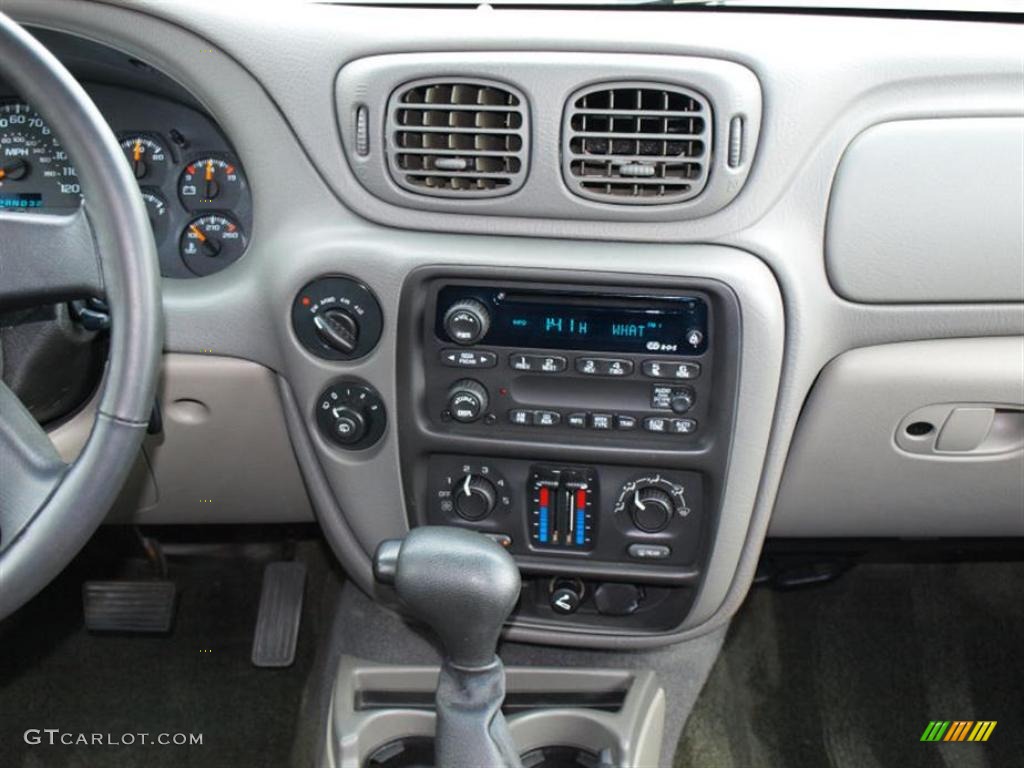 2002 TrailBlazer LS 4x4 - Indigo Blue Metallic / Light Pewter photo #12