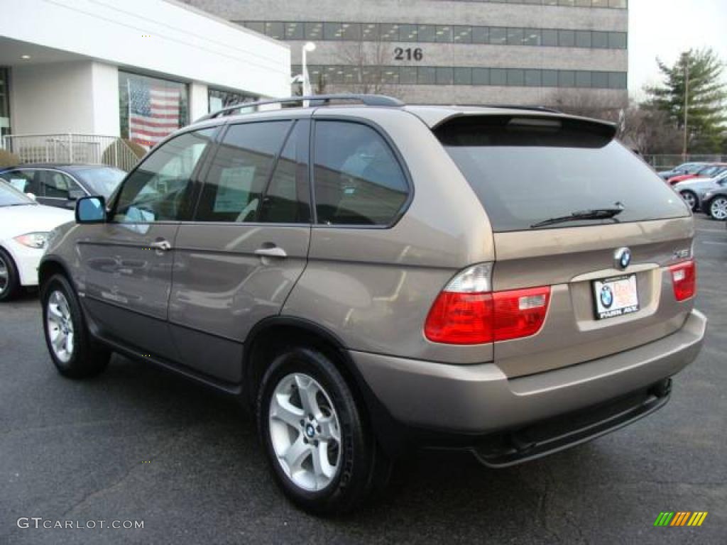 2005 X5 3.0i - Kalahari Beige Metallic / Sand Beige photo #6