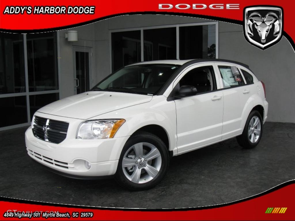 Stone White Dodge Caliber