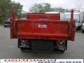 2010 Vermillion Red Ford F350 Super Duty XL Regular Cab 4x4 Chassis Dump Truck  photo #9