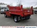 2010 Vermillion Red Ford F350 Super Duty XL Regular Cab 4x4 Chassis Dump Truck  photo #10