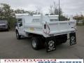 2010 Oxford White Ford F350 Super Duty XL Regular Cab 4x4 Chassis Dump Truck  photo #9