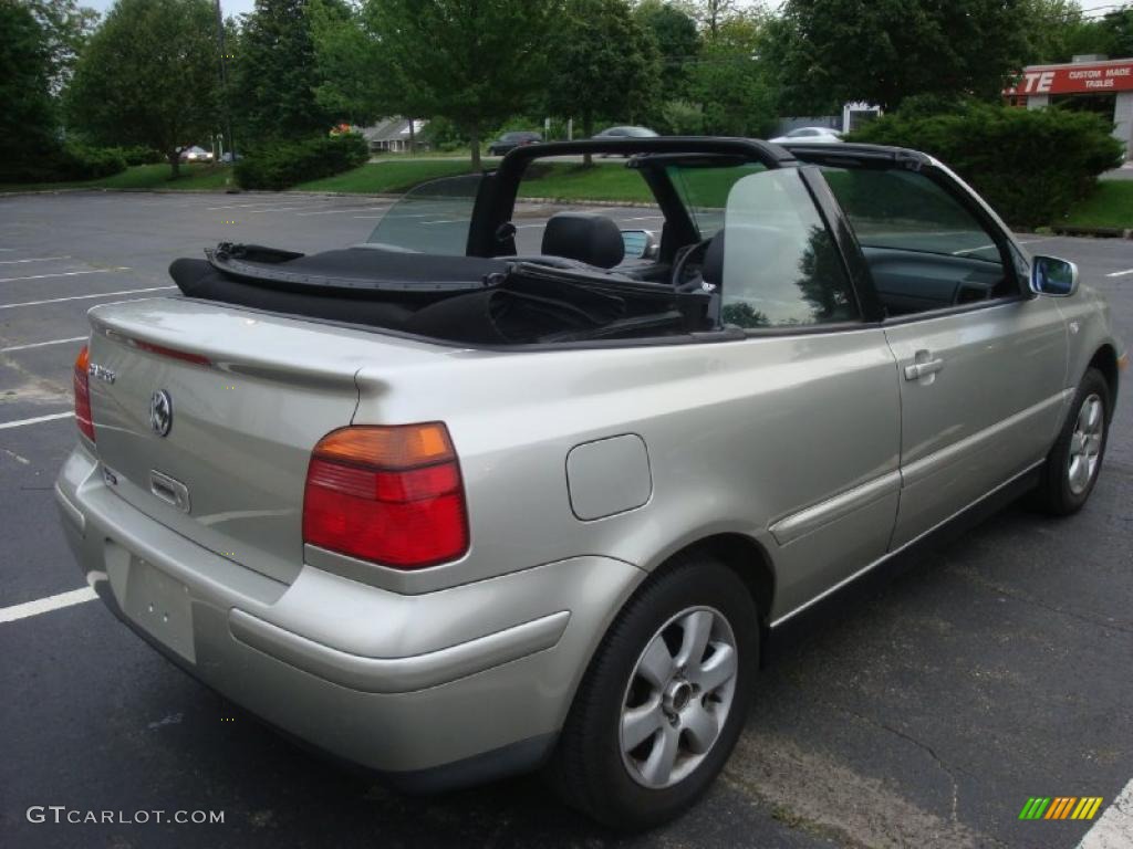2001 Cabrio GLX - Desert Wind Metallic / Black photo #6