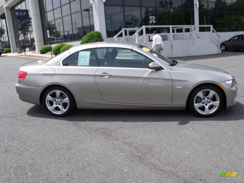 2008 3 Series 328i Convertible - Platinum Bronze Metallic / Black photo #10