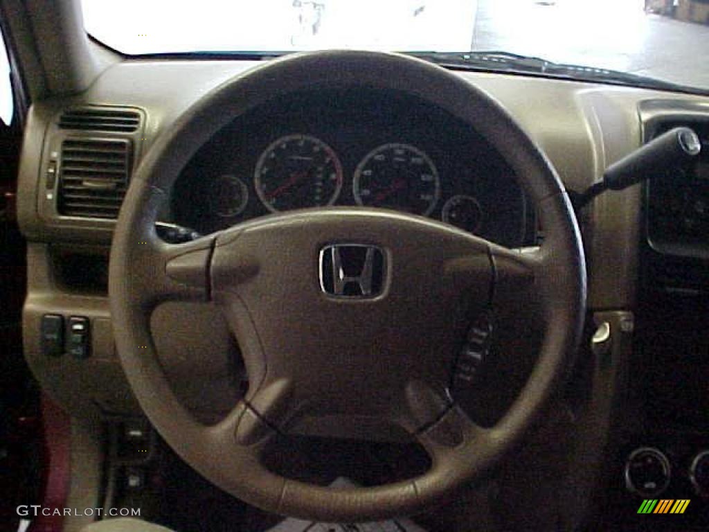 2003 CR-V EX 4WD - Chianti Red Pearl / Saddle photo #12