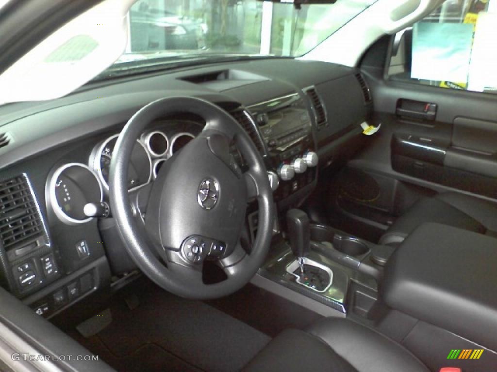 2010 Tundra X-SP Double Cab 4x4 - Black / Black photo #4