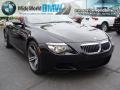 2008 Black Sapphire Metallic BMW M6 Convertible  photo #3