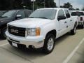 2010 Summit White GMC Sierra 1500 SLE Crew Cab 4x4  photo #1