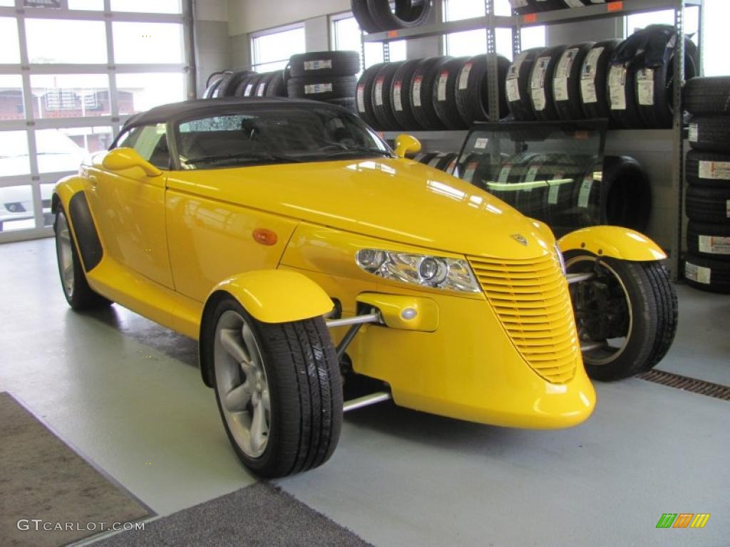1999 Prowler Roadster - Prowler Yellow / Agate photo #1