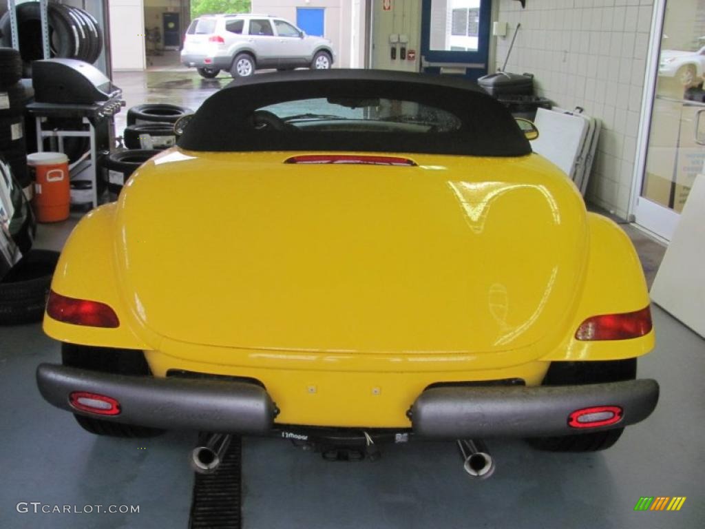 1999 Prowler Roadster - Prowler Yellow / Agate photo #6