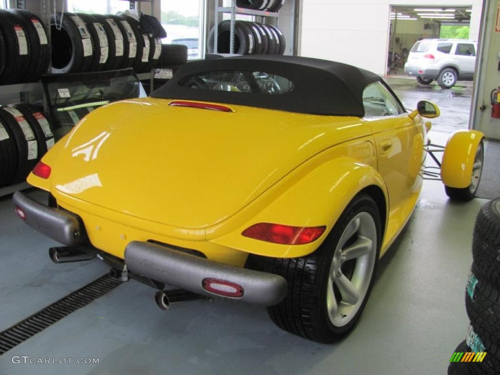 1999 Prowler Roadster - Prowler Yellow / Agate photo #7