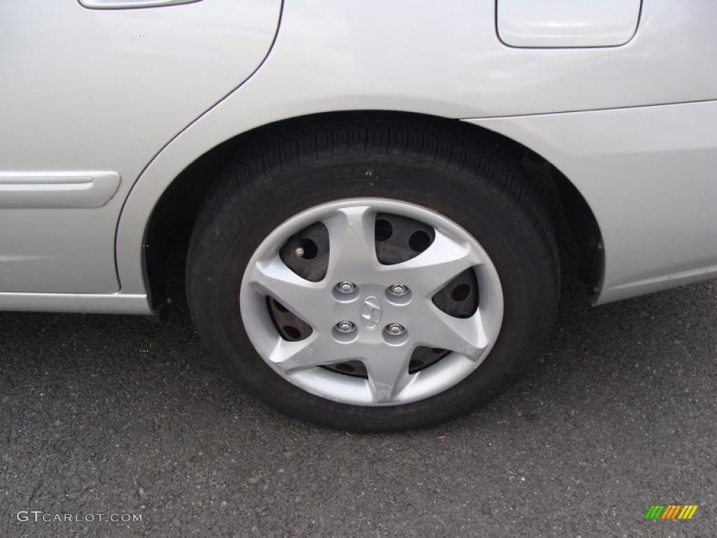 2004 Elantra GT Sedan - Sterling Silver / Gray photo #9