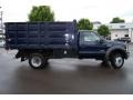 True Blue Metallic - F450 Super Duty XL Regular Cab 4x4 Chassis Stake Truck Photo No. 4