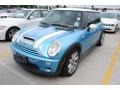 2003 Electric Blue Metallic Mini Cooper S Hardtop  photo #1