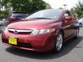 Habanero Red Pearl 2007 Honda Civic EX Sedan