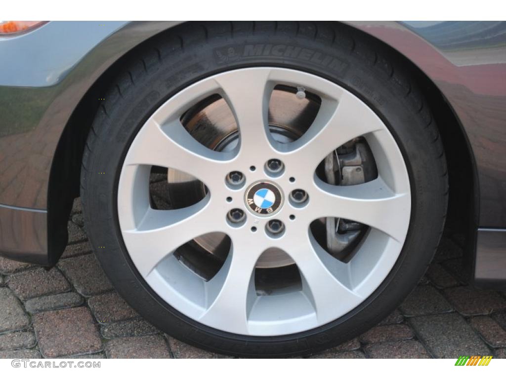 2008 3 Series 335i Sedan - Sparkling Graphite Metallic / Black photo #4